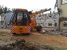 demolishes